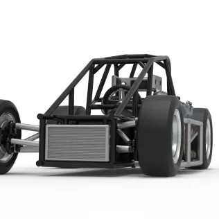 Three Quarter Midget Base Scale 1:25 - Model thumbnail 6