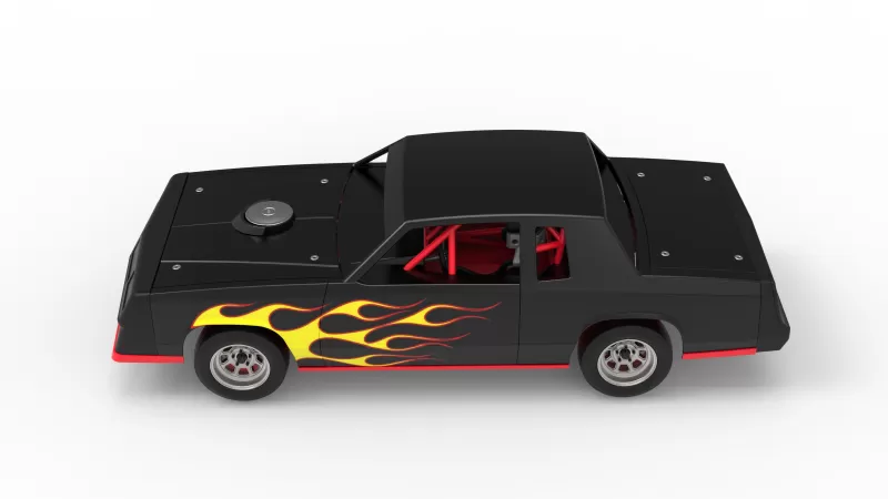 IMCA Stock car Version 2 Scale 1:25 - Model preview 10