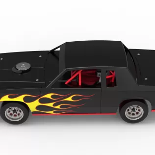 IMCA Stock car Version 2 Scale 1:25 - Model thumbnail 10