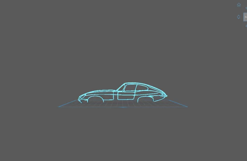 Ford - Mustang coupe 60 Classic Wall Art - Model preview 2