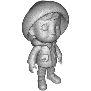 Stylized Character Kitbash Collection – High-Poly 3D Model Pack - Model thumbnail 19