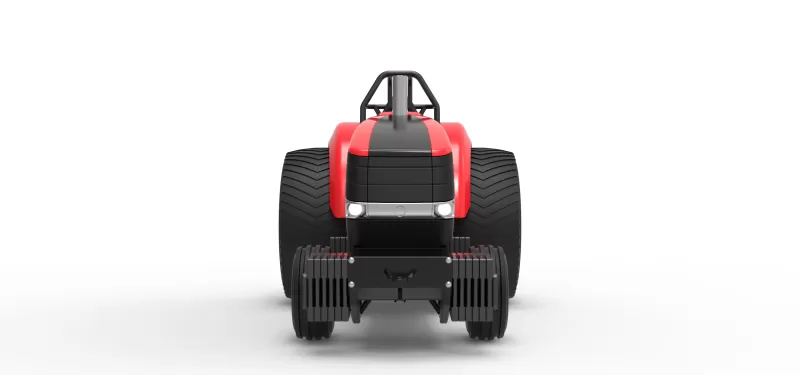 Pro Stock Pulling Tractor Version 6 Scale 1:25 - Model preview 7
