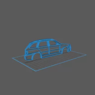 BMW - E46 Break Wall Art
