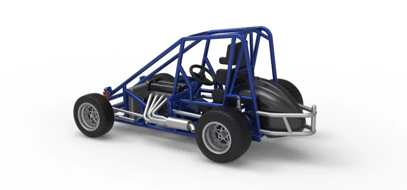 New Zealand Minisprint Base Scale 1:25 - Model preview 12