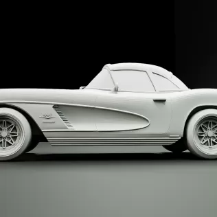 Chevrolet Corvette C1 #RoZ - Model thumbnail 5