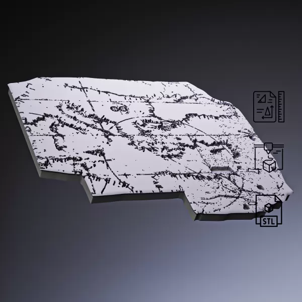 Cortona Chart Map #RoZ - Model preview 5