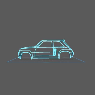 Renault - Turbo 2 Classic Wall Art