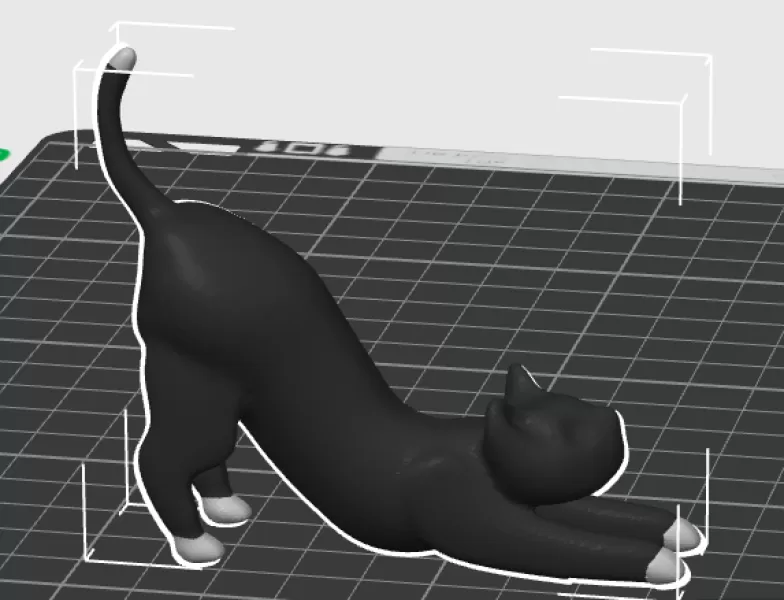 Cat Jewelry Holder - Model preview 4