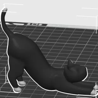 Cat Jewelry Holder - Model thumbnail 4