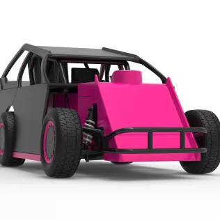 Mod Lite Race car Version 2 Scale 1:25 - Model thumbnail 27