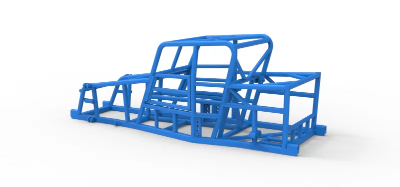 Frame of Dwarf car Version 2 Scale 1:25 - Model preview 10