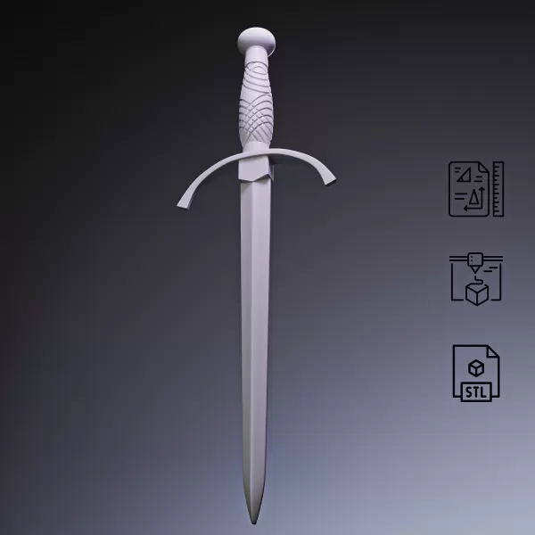 Naval Dirk Dagger #RoZ - Model preview 1
