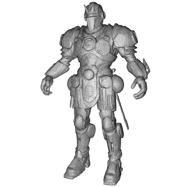 Mecha Heroes Pack – 9 High-Poly Kitbash Characters - Model preview 13