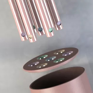 Montessori Interactive Color and Shape Sorting Kit 4-in-1 Set 3D - Model thumbnail 15