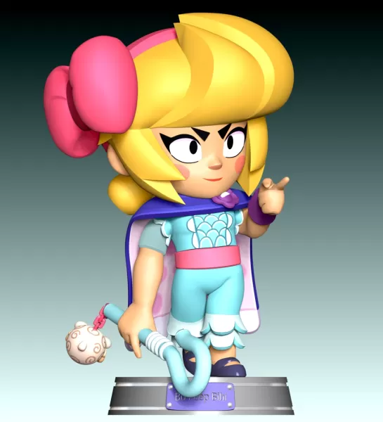Bo Peep Bibi - Brawl Stars - Model preview 2