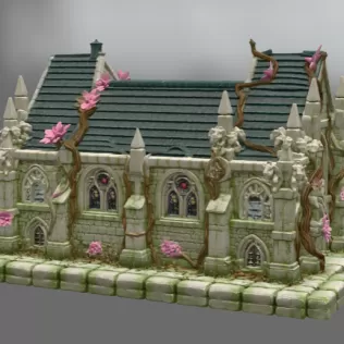 Blossom Cathedral STL File for 3D Print - Model thumbnail 10
