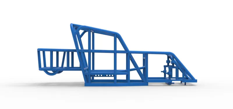 Frame of Mod Lite Race car Scale 1:25 - Model preview 13