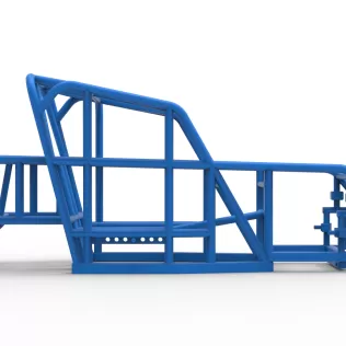 Frame of Mod Lite Race car Scale 1:25 - Model thumbnail 13