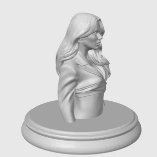 Mila Kunis 3D Bust Print - Model thumbnail 4