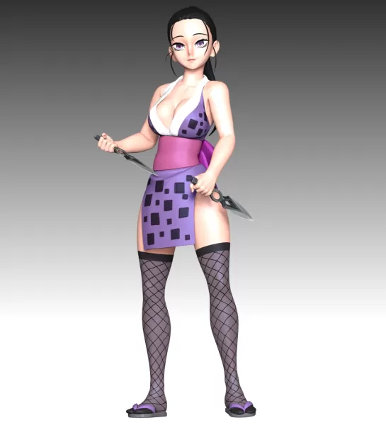 Hinatsuru - Demon Slayer: Kimetsu no Yaiba - Model preview 8