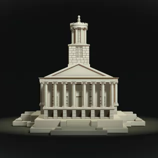 Tennessee State Capitol #RoZ - Model thumbnail 5