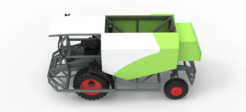 Racing Combine Harvester Scale 1:25 - Model preview 10