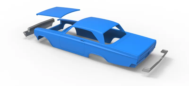 Shell of Gasser Version 2 Scale 1:25 - Model preview 19