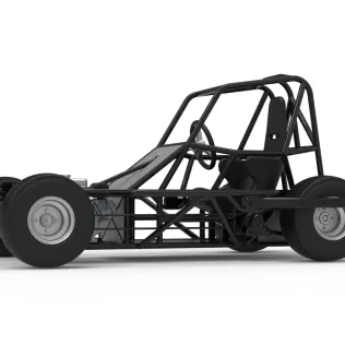 BriSCA Micro Formula 2 Stock Car Base Scale 1:16 - Model thumbnail 2