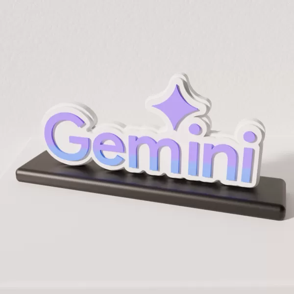 Gemini Inspired AI Mascot - Model preview 9
