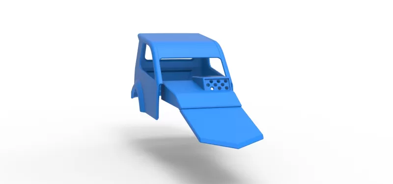 Shell of New Zealand Superstock car Version 3 Scale 1:25 - Model preview 18
