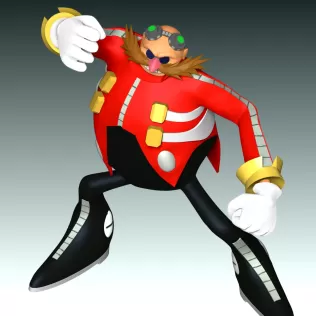 Doctor Eggman - Sonic the Hedgehog - Model thumbnail 5