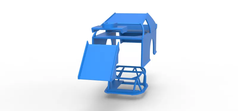 Shell of Mod Lite Race car Scale 1:25 - Model preview 22