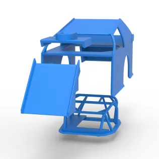 Shell of Mod Lite Race car Scale 1:25 - Model thumbnail 22