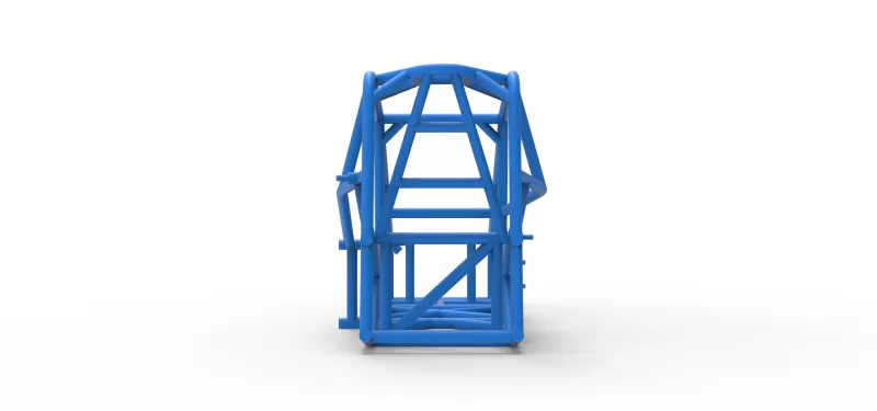 Frame of Three Quarter Midget Scale 1:25 - Model preview 11