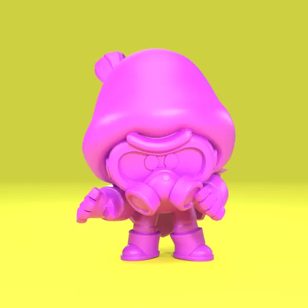 Cordelius (Original) - Brawl Stars - Model preview 6