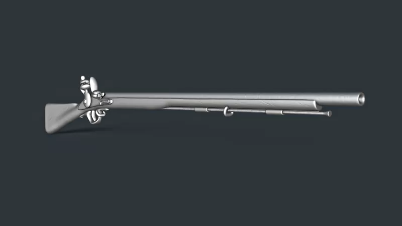Musket Rifle RoZ - Model preview 1