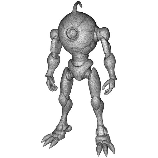 Mythic & Mech Character Collection – High-Poly Kitbash 3D Model - Model preview 9