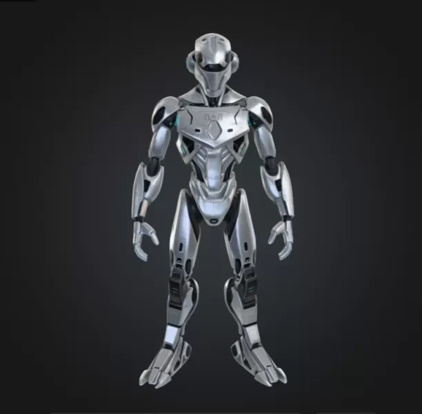 Sci-fi Robot - Model preview 1