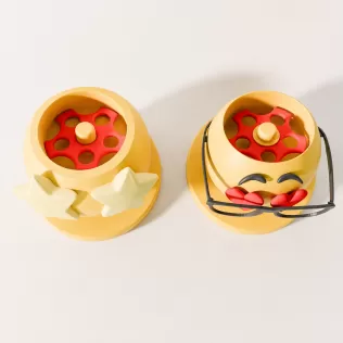 Emoji lipgloss organizer makeup holder - Model thumbnail 5