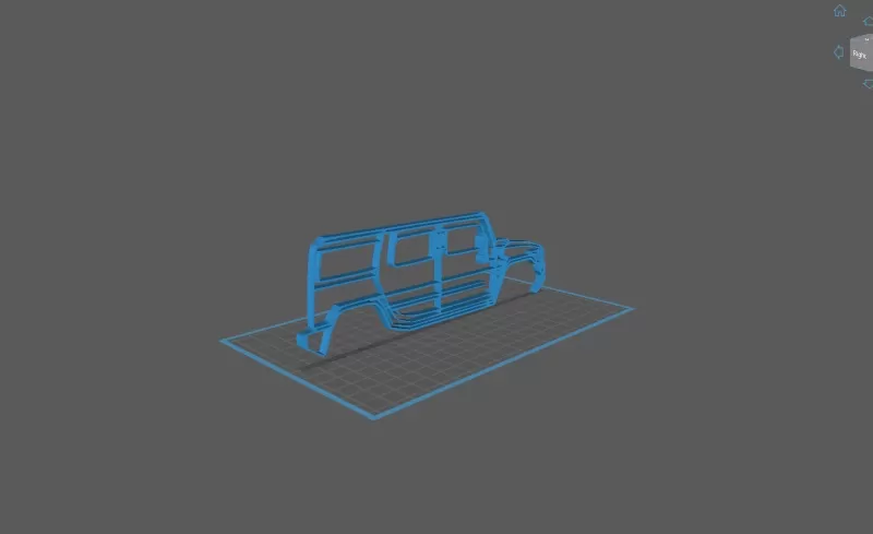 Hummer - H2 2010 Wall Art - Model preview 2
