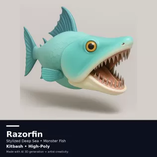 Creature & Mecha Kitbash Collection - Model thumbnail 10