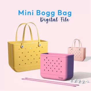 Mini Bogg Bag, Bogg Bag Keychain, Stanley Cup Bag Accessories - Model thumbnail 1