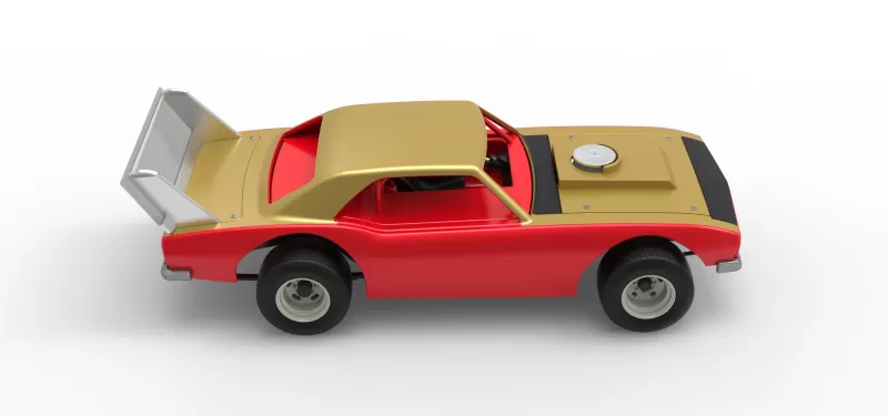 Vintage Semi-Late Model Stock Car Scale 1:25 - Model preview 23