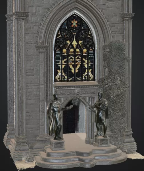 Ruine einer kirche - Model preview 2