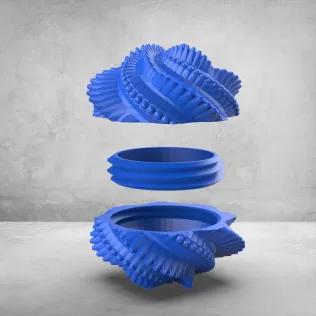 Dragon Egg Boxes, Easter Egg 2 pcs. Set, Fascinating Dragon 3D - Model thumbnail 4