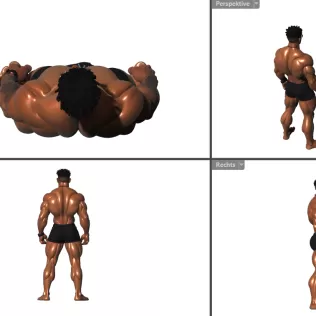 Strong Boy Muscle - Model thumbnail 2