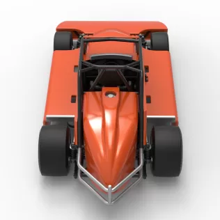 Experimental Pavement Silver Crown Car Scale 1:25 - Model thumbnail 17