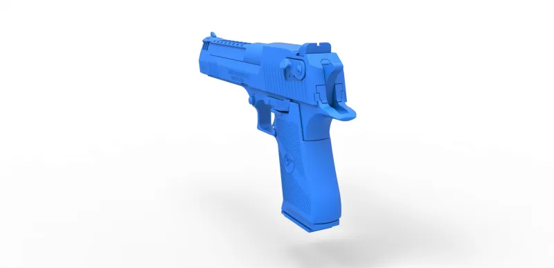 Desert Eagle from the movie Deadpool 2 2018 3D Printing Model - Threeding