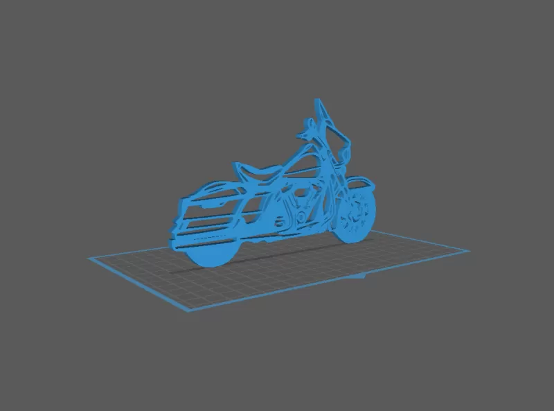 Harley Davidson - Electra Glide Wall Art - Model preview 1