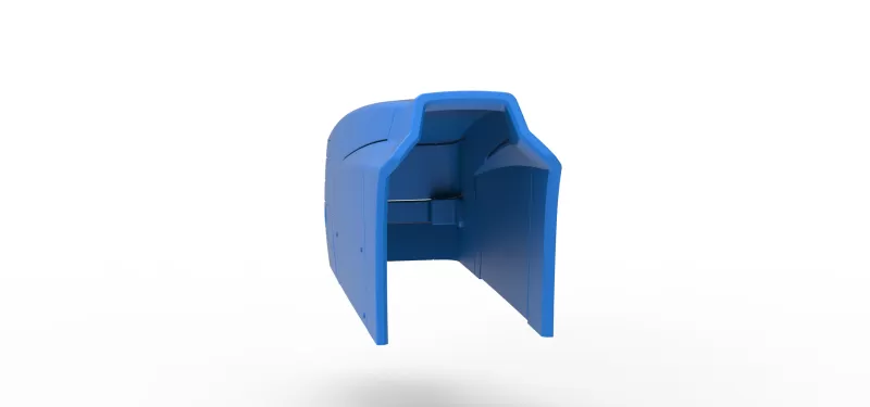 Hood of Pulling tractor Version 9 Scale 1:25 - Model preview 11
